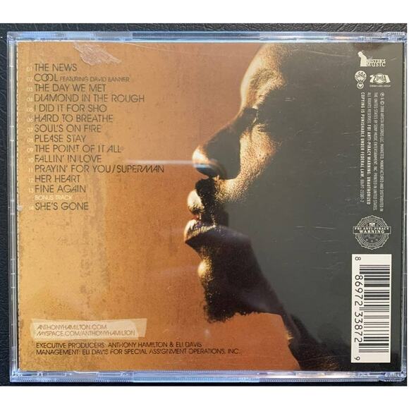 Anthony Hamilton The Point of it All CD Vintage Original Disc and Booklet - Picture 2 of 4